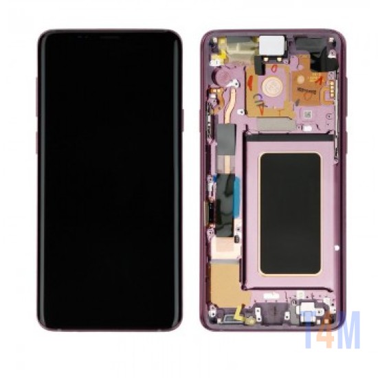 TOUCH+DISPLAY+FRAME SAMSUNG S9 PLUS G965F ROXO (WITH CAMERA SERVICE PACK GH97-21691B/21692B)